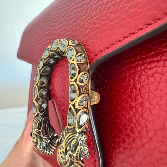 Gucci Calfskin Garden Dionysus Chain Wallet - Picture 10 of 15